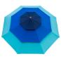 anndora Sonnenschirm 3,5m rund 3-lagig Mehrfarbig Blau UV-Schutz - 5