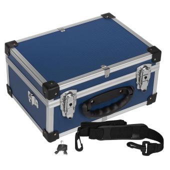anndora Markenkoffer Alu - Rahmen Koffer Werkzeugkoffer Werkzeugkiste  - Außenmaße: L x B x H 325 x 255 x 175 mm. Inklusive Tragegurt für einen mobilen Transport. - 6