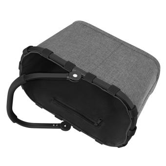 Kleines Mini Carrybag für Kids - in grau silber Kindereinkaufskorb - 6