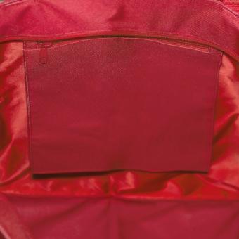 Oversized Bag Strandtasche mit extra viel Stauraum red white dots unisex - 6