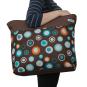 Oversized Bag Strandtasche für holiday duffle bag brown Bubble unisex  - 6