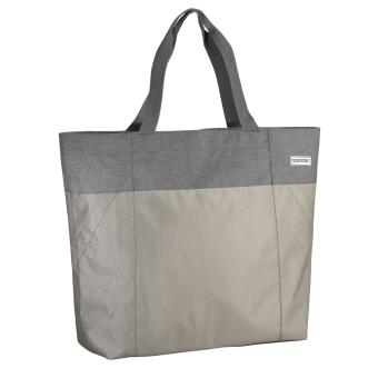 Oversized Bag Strandtasche mit extra viel Stauraum goldig mit grau unisex - 7