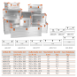 ALUBOX Alukiste mit Stapelecken D157 Liter Außenmaße: L 78,2 x B 58,5 x H 41 cm - 7