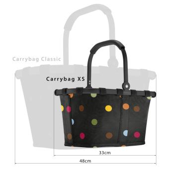 Mini Carrybag für die Kids - Kinder Einkaufskorb - 5 Liter - gepunktet - 8