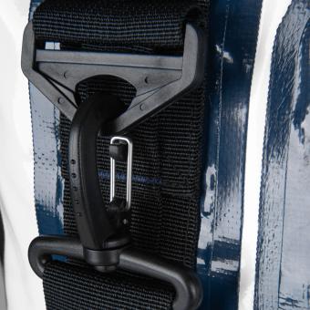 Reisetasche wasserdicht für Wassersportler  weiß blau - 8
