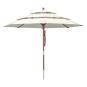 anndora Sonnenschirm 3m Design Schirm rund dreilagig - Farbwahl - 8