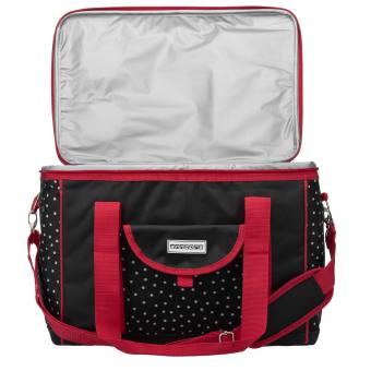 Riesige Kühltasche Picknicktasche XL schwarz weiß - Snövit - 9