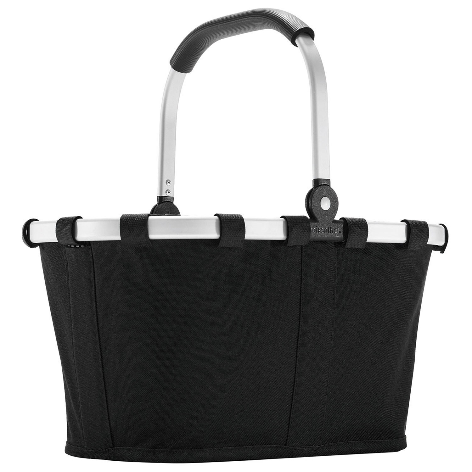 Reisenthel carrybag XS dots Einkaufskorb Picknickkorb Henkelkorb 5 Liter schwarz – Größe S