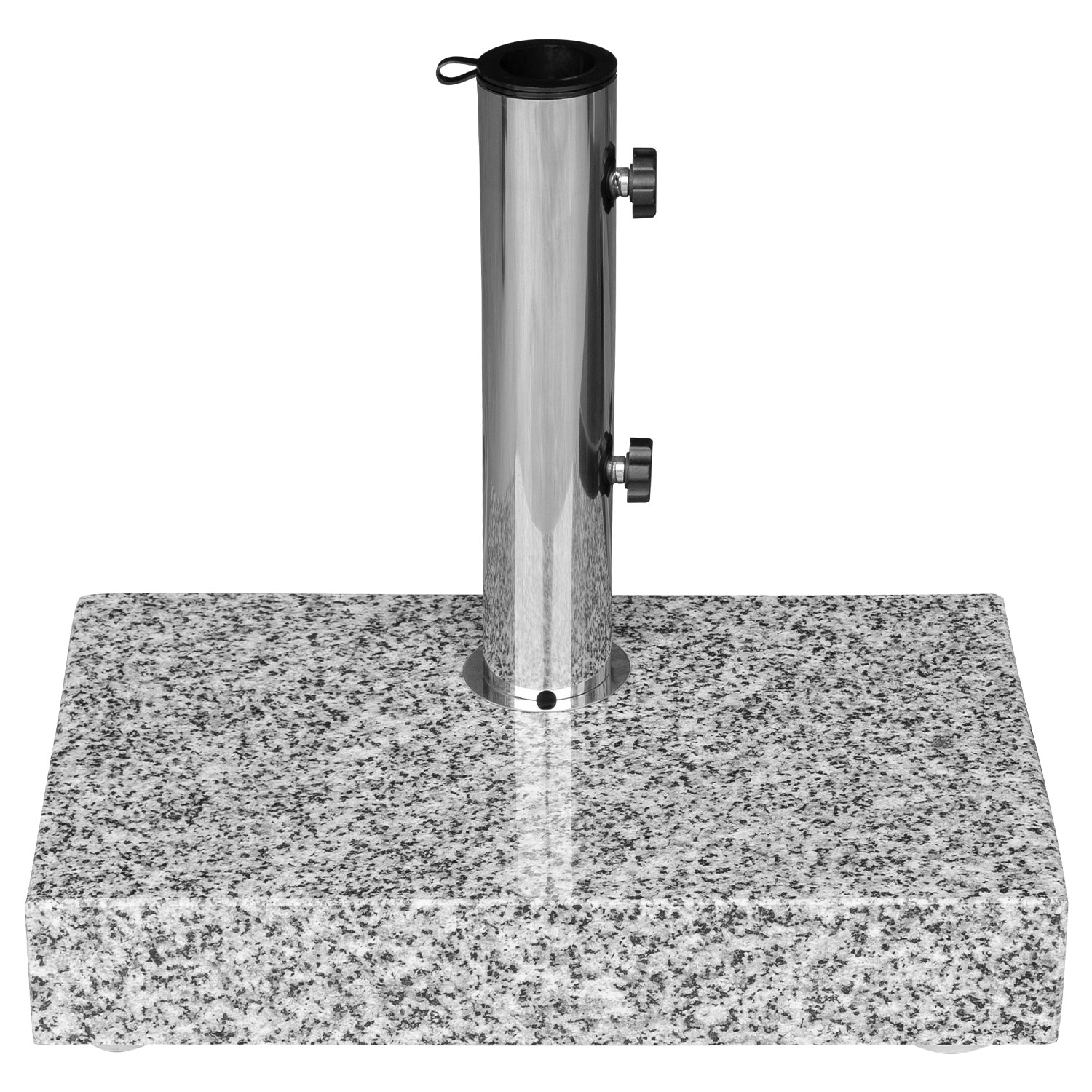 Sonnenschirmständer Granit 25kg Balkonständer max. 48mm Stamm - hellgrau - 4